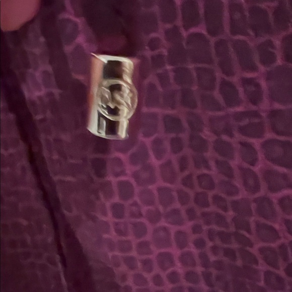 Michael Kors Animal Print Deep Burgundy Blouse - NWT - Picture 3 of 4